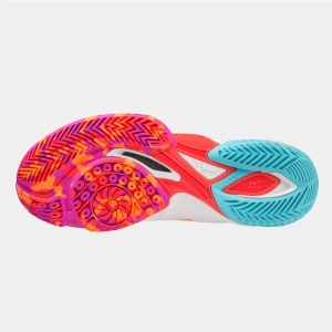 Giày cầu lông Mizuno Wave Claw EL 2 - Trắng Hồng chính hãng