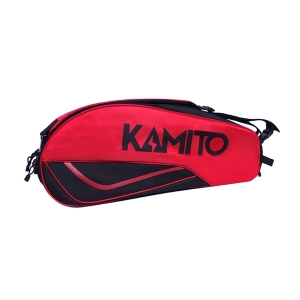 Túi cầu lông 3 ngăn Kamito KMBALO200150 đen phối đỏ chính hãng