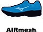 AirMesh - Giày cầu lông Mizuno Sky Blaster 2 - Đỏ trắng đen chính hãng